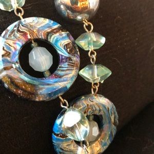 Ocean colored necklace